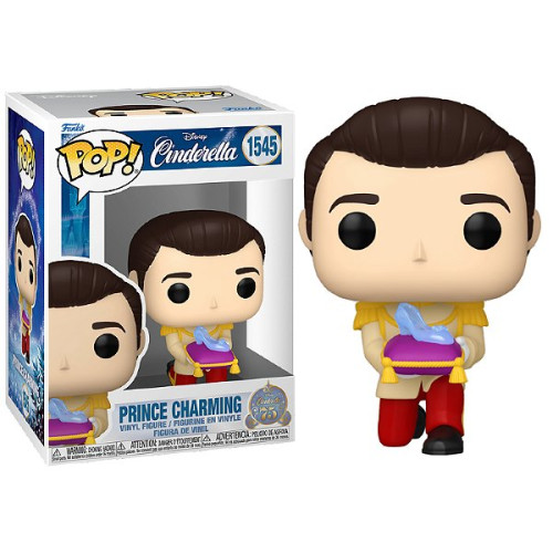 Funko Pop Prince Charming Disney Cinderella #1545 - Produto Original