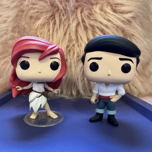 Funko Pop Coleção "a Pequena Sereia" (prince Eric, Ariel Sail Dress, Ursula, Vanessa) A Pequena Sereia #565 - Produto Original