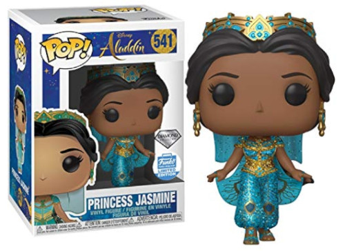 Funko Pop Princess Jasmine Diamond Limited Edition (caixa desbotada)-Disney Aladdin-541