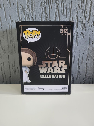 Funko Pop Princess Leia - Star Wars Celebration - #512