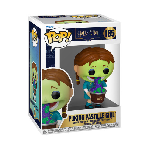 Funko Pop Puking Pastille Girl Harry Potter #185 - Produto Original