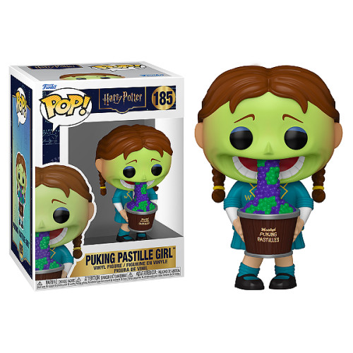 Funko Pop Puking Pastille Girl Harry Potter #185 - Produto Original