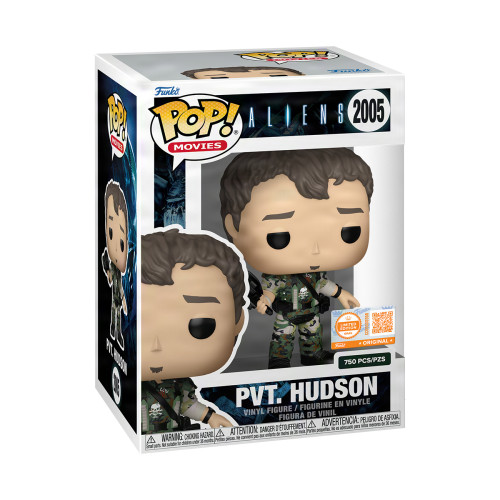 Funko Pop Pvt. Hudson Limited Edition Grail 750 pcs Aliens #2005 - Produto Original