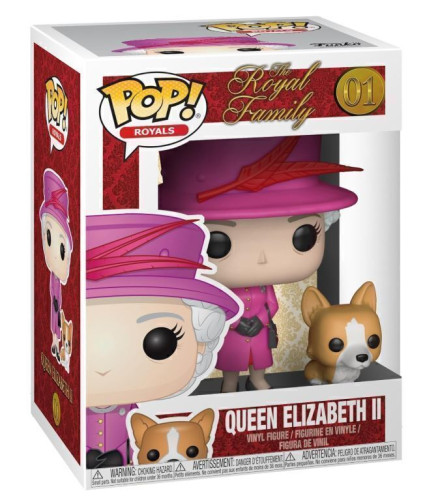Funko Pop Queen Elizabeth II 01-Queen Elizabeth II-01