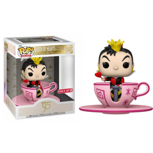 Funko Pop Queen Of Hearts At The Mad Tea Party - Target Exclusive Disney Alice In Wonderland #1107 - Produto Original