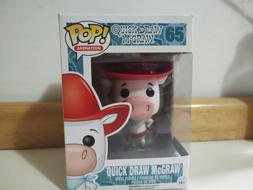 Funko Pop Quick Draw Mcgraw #65 Animation Hanna-Barbera #1 - Produto Original