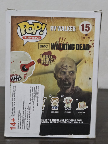 Funko Pop RV Walker 15 The Walking Dead - TWD - #15