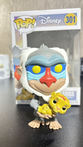 Funko Pop Rafiki With Simba - Lion King - #301