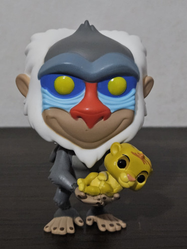 Funko Pop Rafiki with Simba 301 Sem Caixa King Lion-O Rei Leão-301