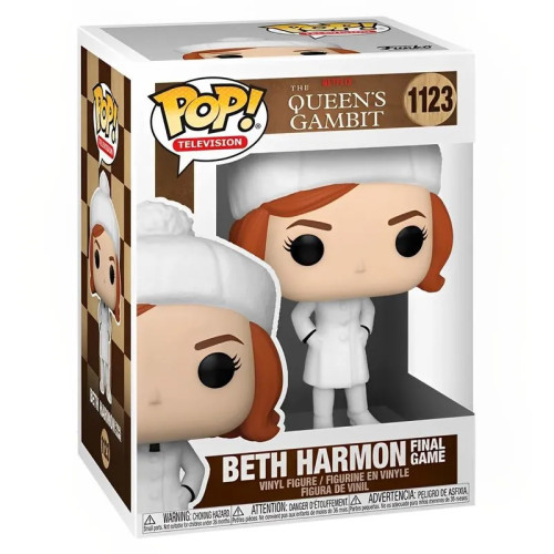 Funko Pop Rainha do Gambito Beth-Gambito Beth-1123