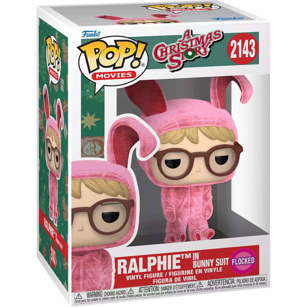Funko Pop Ralphie In Bunny Suit Flocked A Christmas Story #2143 - Produto Original