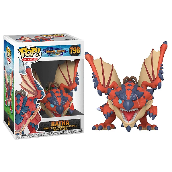 Funko Pop Ratha Monster Hunter Stories #798 - Produto Original