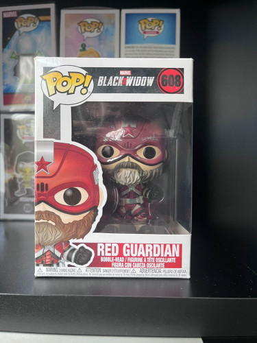Funko Pop Red Guardian - Black Widow Marvel #608 - Produto Original