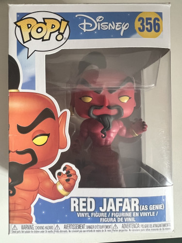 Funko Pop Red Jafar As Genie - Aladdin - #356 FUNKO POP #356 - Produto Original