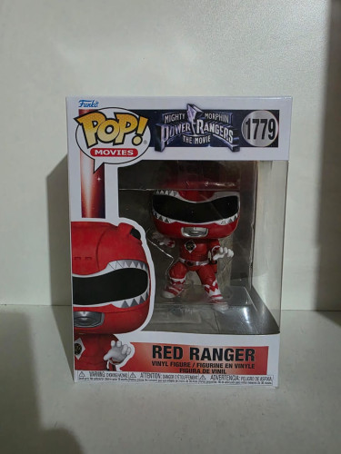 Funko Pop Red Ranger-Mighty Morphin Power Rangers-1779