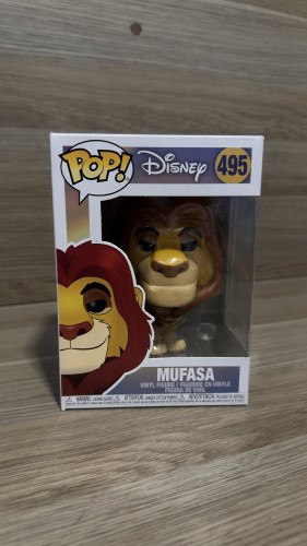 Funko Pop Rei Leão Mufasa #495-Disney-495