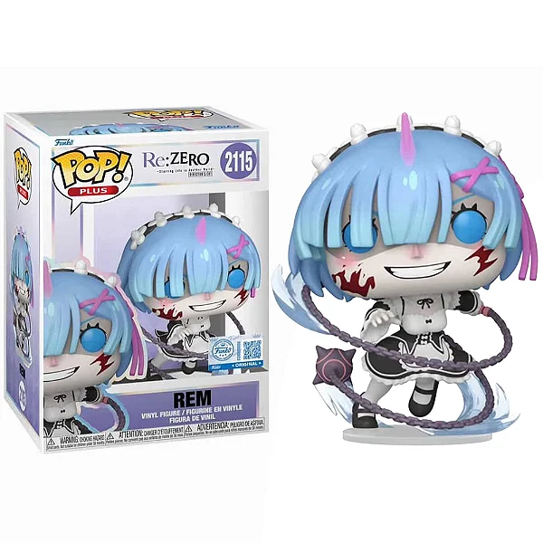 Funko Pop Rem Exclusive Re:Zero #2115 - Produto Original