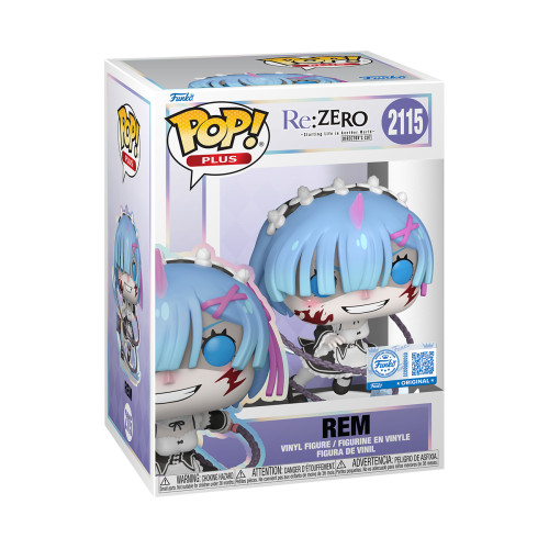 Funko Pop Rem Plus Exclusivo RE: Zero - Starting Life In Another World #2115 - Produto Original