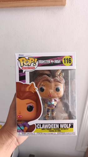 Funko Pop Retro Toys 116 - Clawdeen Wolf Monster High #116 - Produto Original