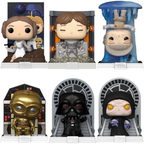 Funko Pop Star Wars NFT Realese 6 Peças Digital Star Wars #1571 - Produto Original