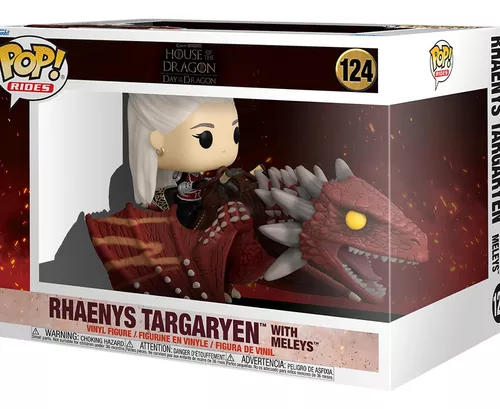 Funko Pop Rhaenys Targaryen With Meleys-House Of The Dragon-124