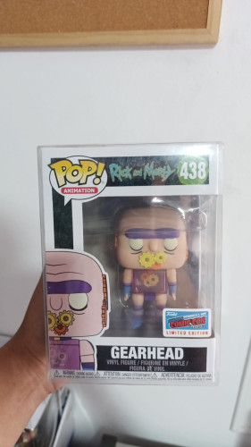 Funko Pop Rick and Morty 438 - Gearhead-Rick And Morty-438