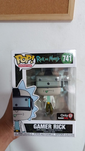 Funko Pop Rick and Morty 741 - Gamer Rick-Rick And Morty-741