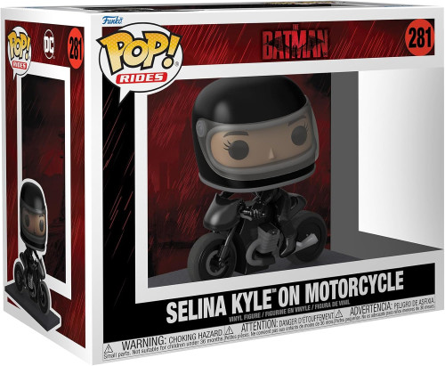 Funko Pop Ride 281 Selina Kyle On Motorcycle The Batman - Batman - #281