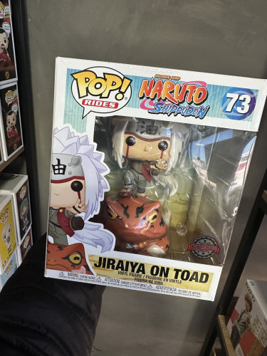 Funko Pop Rides: Jiraiya On Toad #73 - Naruto Shippuden (special Edition)-Naruto-73