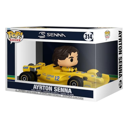 Funko Pop Rides Deluxe Ayrton Senna Lotus - Ayrton Senna Lotus - #314