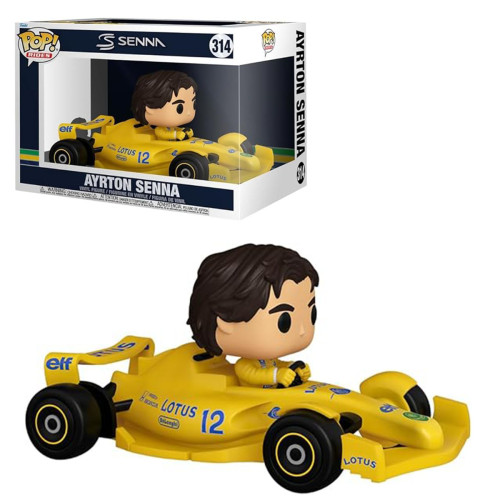 Funko Pop Rides Deluxe Ayrton Senna Lotus-Ayrton Senna Lotus-314