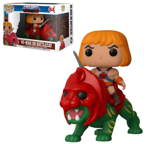 Funko Pop Rides He-man On Battlecat #84 Masters Of The Universe #84 - Produto Original
