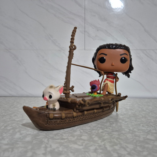 Funko Pop Rides Moana e Pua no Barco-Disney Moana-62
