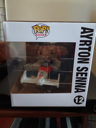 Funko Pop Rides Senna Super Deluxe Ayrton Senna (McLaren) - Fórmula 1 - #12