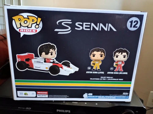Funko Pop Rides Senna Super Deluxe Ayrton Senna (McLaren) - Fórmula 1 - #12