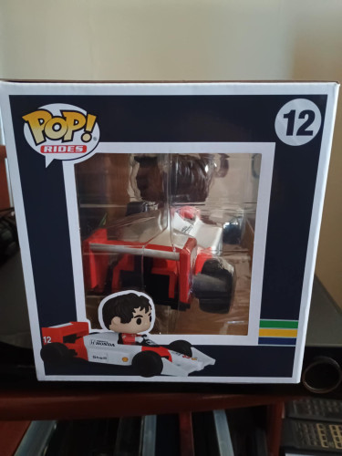 Funko Pop Rides Senna Super Deluxe Ayrton Senna (McLaren) - Fórmula 1 - #12