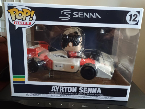 Funko Pop Rides Senna Super Deluxe Ayrton Senna (McLaren) - Fórmula 1 - #12