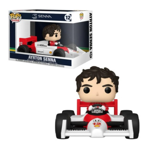Funko Pop Rides Senna Super Deluxe Ayrton Senna (McLaren)-Fórmula 1-12