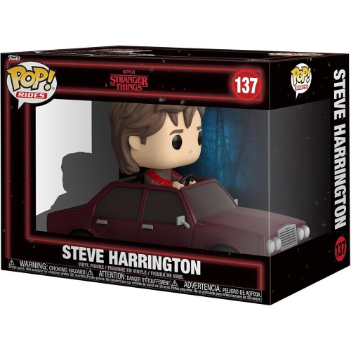Funko Pop Rides Steve Harrington #137-Netflix - Stranger Things-137