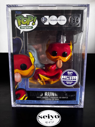 Funko Pop Road Runner as The Flash #194 NFT Raro The Flash #194 - Produto Original