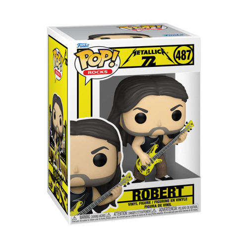 Funko Pop Robert Metallica 72 #487 - Produto Original