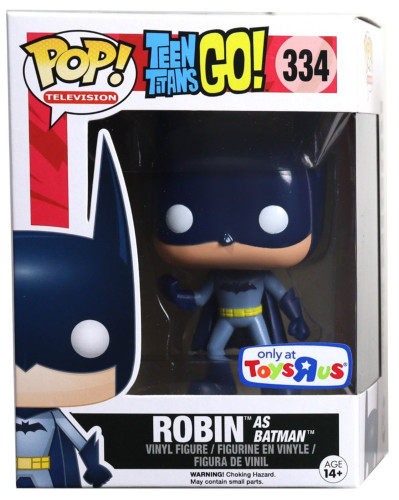 Funko Pop Robin As Batman - Exclusivo Toys R Us-TEEN TITANS GO!-334
