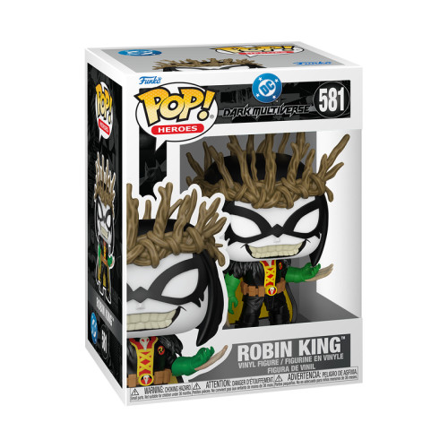 Funko Pop Robin King DC Dark Multiverse #581 - Produto Original