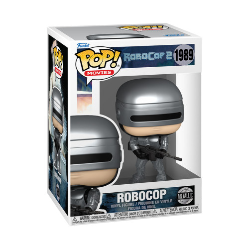 Funko Pop Robocop Metallic Robocop 2 #1989 - Produto Original