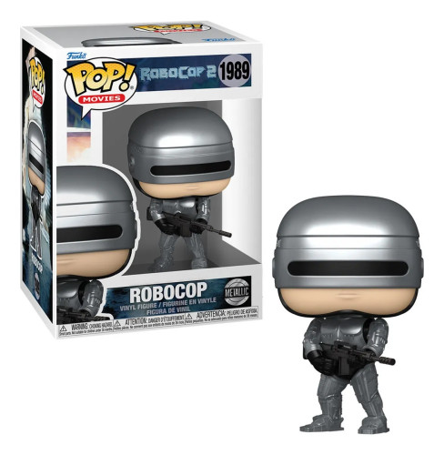 Funko Pop Robocop Metallic-Robocop-1989