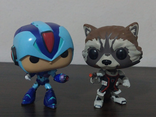 Funko Pop Rocket Raccoon vs Mega Man X 2 Sem Caixa-Gamerverse-2