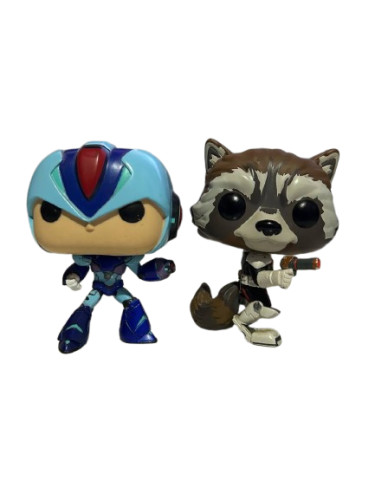 Funko Pop Rocket vs Mega Man X 2-Pack Marvel vs Capcom-Marvel-0