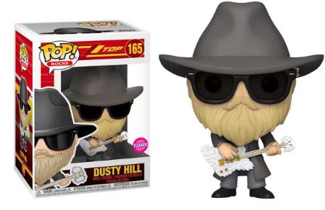 Funko Pop Rocks 165 - Dusty Hill ( Flocado ) Pop Rocks! #165 - Produto Original