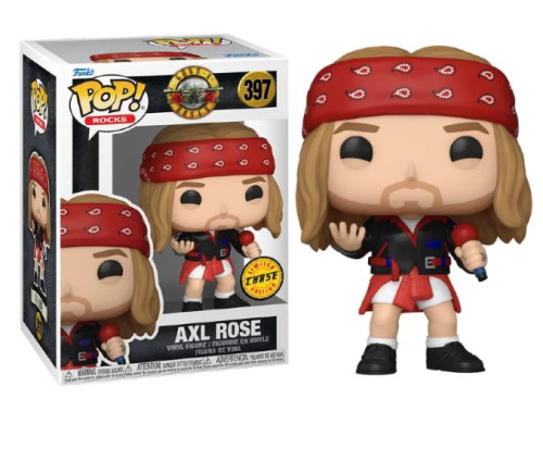 Funko Pop Rocks 397 - Axl Rose ( Chase )-Rocks-397