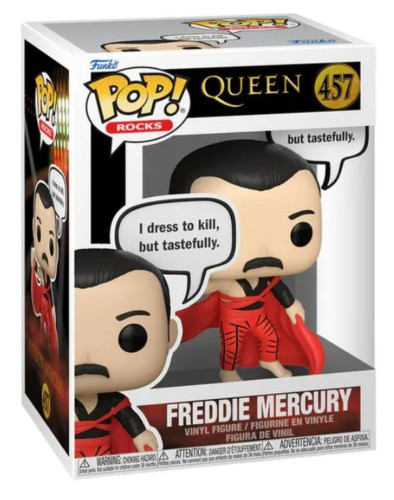 Funko Pop Rocks 457 - Freddie Mercury-Freddie Mercury-457